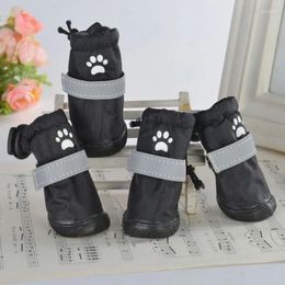 Dog Apparel Shoes Anti-slip Waterproof Boots Wear Resistant Sole Pet Puppy Cat Rainshoes For Small Medium Dogs Supplies