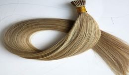 Pre bonded I Tip Brazilian Human Hair Extensions 50g 50Strands 18 20 22 24inch M8613 Straight Indian Hair products7955284