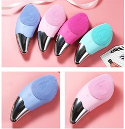 Facial Cleansing Tools Brush Waterproof Silicone Electric Face Brushes for All Skin Types299F4426158