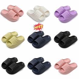 Summer new product slippers designer for women shoes white black green pink blue soft comfortable slipper sandals fashion-037 womens flat slides GAI outdoor shoes