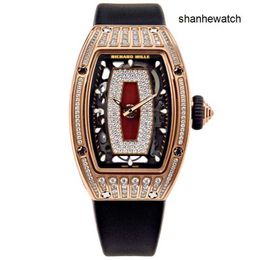 Mens Watch Dress Watches RM Watch RM07-01 Women's Rose Gold Diamond Set RM07-01
