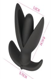 Rechargeable 10 Speed Vibrating Silicone Anal Butt Plug Anus Expandable Stimulator In Adult Games Sex Toys For Women And Men Gay4419064