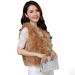 Fur New 2017 Hot Sale Women Winter encryption 100% natural ostrich feathers turkey feather fur vest fur coat Fur Coat