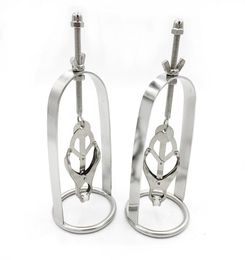 Stainless Steel Metal Nipples Clamps Breast Clips Bondage Slave In Adult Games For Female Fetish Sex Products Erotic Flirting Toys8984587