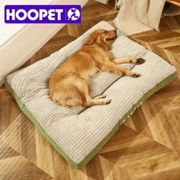 HOOPET Warm Dogs Sleeping Bed Soft Fleece Pet Blanket Detachable Cat Puppy Mat Cushion for Small Medium Large Supplies 240220