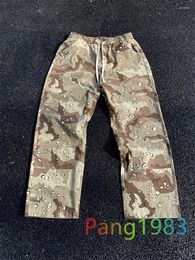 Men's Pants Desert Camouflage Functional Logging Men Women High Quality 3D Cut Straight Tube Casual Workwear