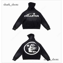 Portrait Sweatshirts Hellstar Hoodies Hoodie High Street Tide Designer Athleisure Hand Painted Portrait Pockets Womens Sweaters Hoody Ho 964