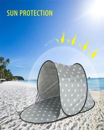 Automatic Outdoor Camping Tent Waterproof Anti UV Beach Ultralight Pop Up Summer Sea Sun Shelters Awning Sunshade 220301273H1568635