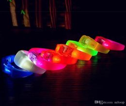 Music Activated Sound Control Led Flashing Bracelet Light Up Bangle Wristband Club Party Bar Cheer Luminous Hand Ring Glow Stick 35877300