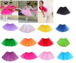 13 Colors Available Sweetheart Wear Baby Girls Tutu Skirts Chiffon Baby Ballerina Skirt Christmas Gift Candy Colors9261678