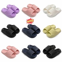 Summer new product slippers designer for women shoes white black green pink blue soft comfortable slipper sandals fashion-055 womens flat slides GAI outdoor shoes