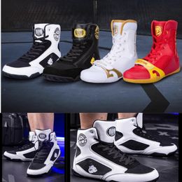 Professional Boxing Shoes Men Sneakers Outdoor Light Weight Wrestling Anti Slip GAI