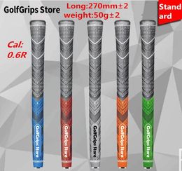 2016 New color on golf grips plus 4 grips 3 colors Multi Compound standard and midsize 13lot golf clubs tour5120698