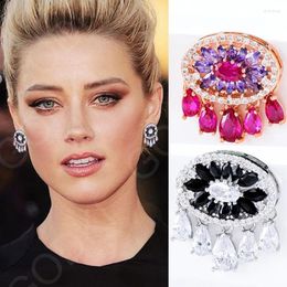 Stud Earrings Missvikki Brand Charm Cute Women Female Girl Fashion Shiny Jewelry Statement Design Wedding