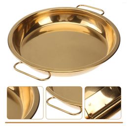 Plates Plate Tray Steaming Metal Pan Cake Steamer Baking Dish Serving Bakeware Round Rack Stainless Steel Basket Cereal