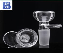 Glass Bowl Dia 27MM Clear 10mm 14mm 18mm male Herb Holder Glass Slide Smoke Accessory For Glass Bong4034274