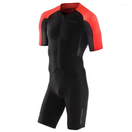 Racing Sets Triathlon Cycling Jersey For Men Jumpsuit Summer Bike Sport Swimming Running Suit Skinsuit 2024