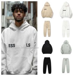 Men's Essentialls Hoodie Tracksuits Essentialsweatshirts Pullover Men Women Hooded Sweater Loose Essentialshoodie Sportswear Essentialss Hoodies