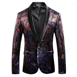 Men's Suits Stage Performance For Men Single Button High-End Oversize Arrival Quality Soft Comfortable Jacket Blazer Hombre Casual