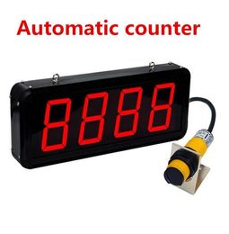 1070cm Automatic Infrared Sensor Counting LED Digital Tube Warehouse Production Display Board Conveyor Belt Object Counter Module5263305