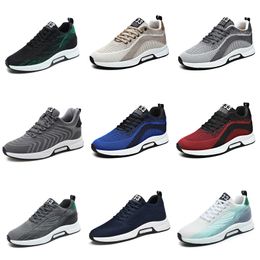 Mens GAI Running shoes breathable black Beige red platform Shoes Breathable Lightweight Walking Sneakers trainers Three