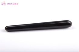 HIMABM Natural Obsidian Massage Stick Beauty Massage Wand for Face Massage Yoni Wand Health Beauty Dispel The Crow039s Feet230W9588829