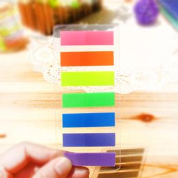 7 Solid Colour Sticky Page Marker Assorted Fluorescent Index Markers 20Pack7341889