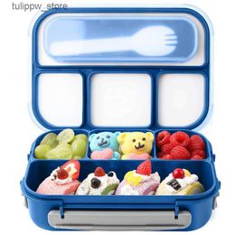 Bento Boxes Lunch Box Bento Box 81oz Lunch Containers For Adult Kid Toddler 4 Compartment Bento Lunch Box Microwave Dishwasher Freezer Safe L240307