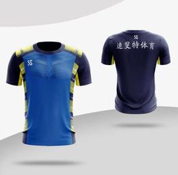 Men women Youth Short Sleeve Volleyball Jerseys College Team Training Uniforms Shirts High quality Breathable Custom Badminton t4187825