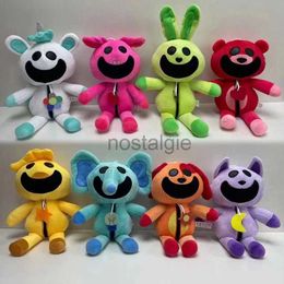 Stuffed Animals Plush Smiling Critters Cat Nap Catnat Accion Doll Soft Toy Peluches Pillow Birthday Christmas Gift 240307
