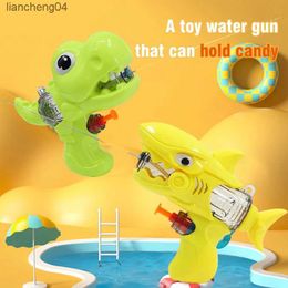 Gun Toys Dinosaur Mini Water Gun Water Squirt Toy Cartoon Kawaii Water Gun Toy Summer Beach Bath Toy Toys for Toddler Childrens Toy