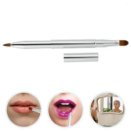 Makeup Brushes Lip Retractable Lipstick Applicator Gloss Brush Make Wands For