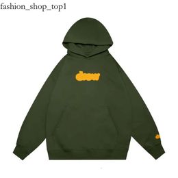 Men's Draw Hoodie Yellow Smiley Draw House Face Letters Print Sweatshirt Women' Cotton Trend Long Sleeve High Street Draw Hoodie 111