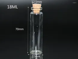 Bottles 5pcs 22 70mm Glass Bottle Wish Empty Sample Storage Jars Vials With Cork Stoppers For Wedding Decoration DIY Craft