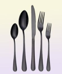 Flatware Sets More Choices 5pcsset 4pcsset Stainless Steel Set Grade Silverware Cutlery Utensils Include Knife Fork SpoonFlatwar7103378