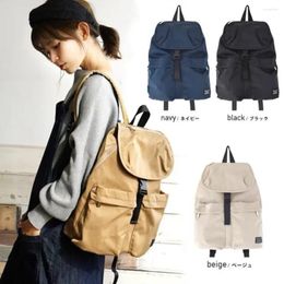 School Bags Japanese Waterproof Large Capacity Lightweight Canvas Travel Backpack Preppy Simple Student Mochilas Para Mujer