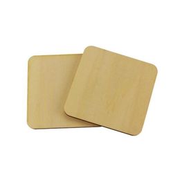 sublimation coasters for Customised gift wood Coasters for sublimation square shape transfer printing Drink coasters can print you3161555