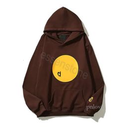 Smiley Face with Sun Pattern Designer Hoodie Men's and Women's Fashion Sportswear Brand Hooded Sweater Draw 362