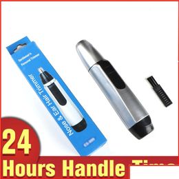 Clippers & Trimmers Personal Use Nose Ear Trimmer Electric Face Hair Shaver Clipper Cleaner Cordless Shaving Removal Facial Skin Care Dhhzr