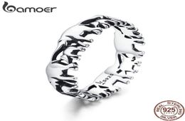 Trendy 100 925 Sterling Silver Stackable Animal Collection Elephant Family Finger Rings for Women Silver Jewellery SCR344 2202092891503