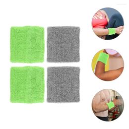 Knee Pads 4 Pcs Wristband Guards Wristbands Sports Yoga Exercise Accessories Fitness Polyester