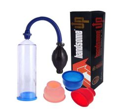 New Handsome Up Penis Enlargement Extender Vacuum Pump Male Sex Productelectric Used Exclusively For Man penis grow big dildo2398429