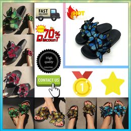 Designer Casual Platform Ha1lf pack slippers summer sliders men women rainbow slides slip wear resistant memory soft th1ick cushion slipper GAI