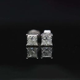 Thriving Gems Jewelry White Gold 14k 18k Lab Grown Diamond Earrings Women