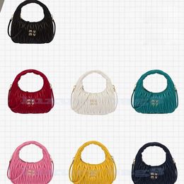 Fashion Designer bag satin mini handbag UNDRARM wander MiUi HOBO Clutch Holding Handbags Shoulder Luxury Retro wallet Leather Banquet tote Travel