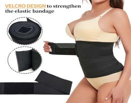 36M Waist Trainer Snatch Me Up Bandage Wrap Shaperwear Belt Women Slimming Tummy Body Cincher 2201158814056