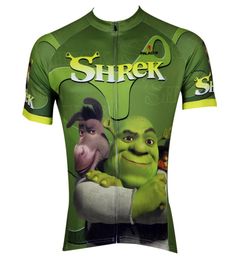 2020 shrek cycling jerseys cool men bike wear Short sleeve cycling clothing MTB ropa Ciclismo outdoor green Bicycle clothes4036152