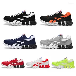 Casual Shoes Men's Lightweight Mesh Breathable Anti-slip Low Top Running 39-46 Large Size Sneakers