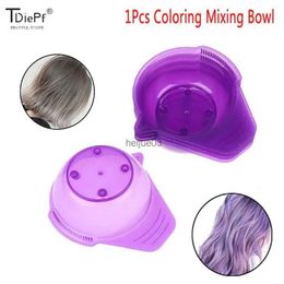 Hair Colour Mixing Bowls 1Pc Hair Dye Bowl Large Capacity Hairdressing Bowl Professional Salon Hair Colour Dye Tint Bowl Colouring Mixing Suction BowlL2403