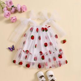 Girl Dresses 3M-3T Baby Girls Sleeveless Camisole Dress With Bow Strap Summer Sheer A-Line Skirt Butterfly Wing Beach Party Cute Clothes